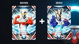 ORB Ring : EMERIUM SLUGGER (Seven + Zero) Talking Mode | Ultra Replica Orb Ring, Ultraman Orb