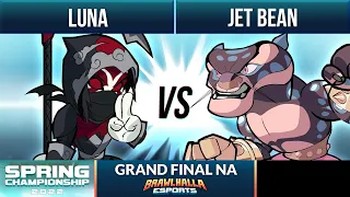 Luna vs Jet Bean - Grand Final - Spring Championship 2022 - NA 1v1