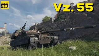 World of Tanks 5 Kills 11,4k damage Vz. 55 | 4K Video | - My battle My rules