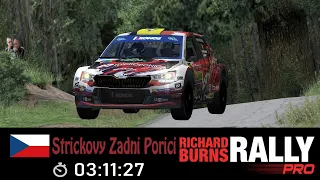 Richard Burns Rally(RBR PRO) Strickovy Zadni Porici Skoda Fabia R5 EVO (Onboard+Replay)