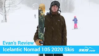 Evan's Review-Icelantic Nomad 105 Skis 2020-Skis.com