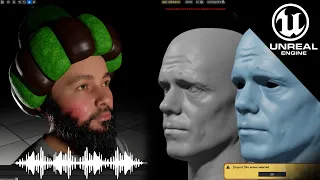 audio to face  Metahuman  unreal engine | Animate face from voice