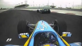 F1 Classic Onboard: Bahrain Grand Prix 2004, Alonso v Webber