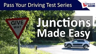 Approaching Junctions UK Made Easy - Pass your driving test series