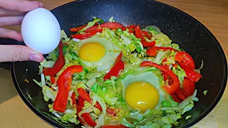 Only egg and cabbage is TASTIER THAN MEAT! I didn't believe it until I cooked it!