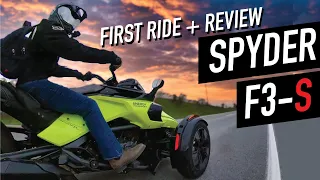 2022 Canam Spyder F3 S First Ride Impressions