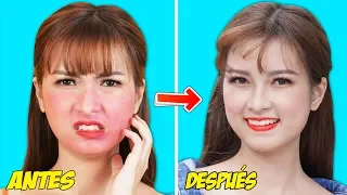 23 TRUCOS DE BELLEZA PARA NIÑAS | TRUCOS GENIALES PARA CHICAS || Bricolajes, trucos y manualidades