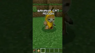 Banana Cat Addon | Minecraft Pe/Bedrock