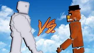 Five Night's at Freddy's Androids VS Buff Ragdoll! (People Playground FNAF Mod)