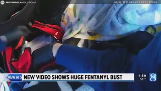 ‘At least 4 kilos’: Bodycam shows trooper find fentanyl in traffic stop