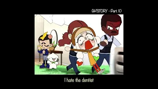 [10] I hate the dentist 🦷  | GH'STORY | #animation #anime