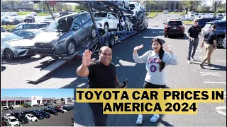 Toyota Car Prices in America 🇺🇸|| Big Sales 🚗💸🇺🇸 #car #usa