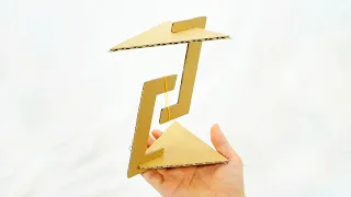 Make tensegrity with cardboard