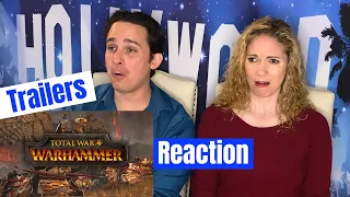 Total War Warhammer All Cinematic Trailers Reaction