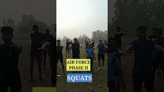 Squats in Airforce Physical Test #sortsvideo #dgg #shorts #short #airforce #airforcegd #pdf