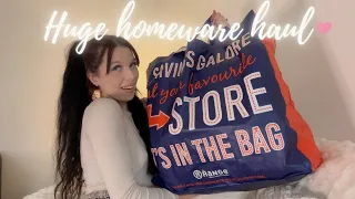 HUGE HOME HAUL| Home bargains, The range & Ikea