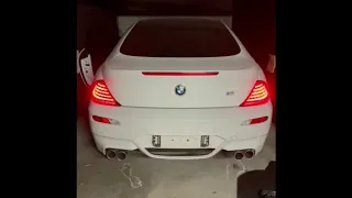 BMW M6 V10 S85 Stock Cold Start after Winter