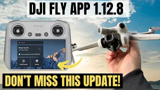 DJI Fly App Update 1.12.8 - Full Review of NEW Features + Drone Rules Made SIMPLE!