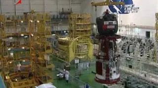 КК Союз ТМА-19. Работы в МИКе. Spacecraft Soyuz TMA-19.