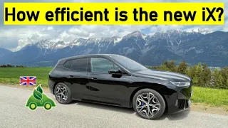 BMW iX 40 - real-world consumption test done by a professional eco-driver