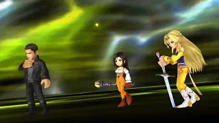 [DFFOO JP] Bahamut Raid SHINRYU (Cor, Garnet & Celes)