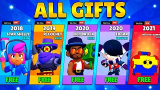 All Gifts Brawl Stars (2018-2021)