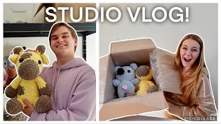 NOVÉ STUDIO A BALENÍ NEJVĚTŠÍ OBJEDNÁVKY NA ESHOPU! VLOG DANCACRAFTS