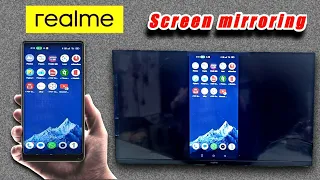 realme tv screen mirroring how to connect phone to smart tv