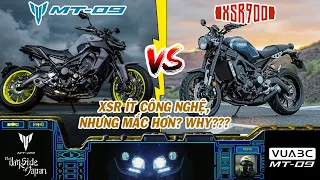 So sánh #3: MT-09 vs XSR900, tại sao XSR ít công nghệ nhưng giá lại mắc hơn???