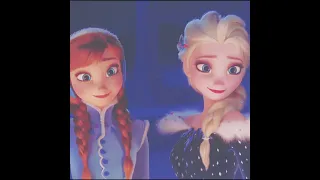 Elsa's and anna 😍 edit🤍❤❄🥰😍💕💞😍💝💖#shorts #disney
