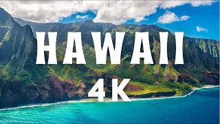 Scenic Drone video | Hawaii 4k UHD | Best Scenic with Soothing Relaxation music video