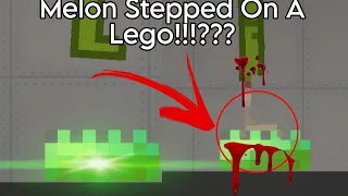 Melon Stepped On A Lego!!!??