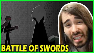 Moistcr1tikal reacts to Ghost Fight 2 - Battle Of Swords