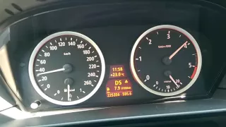 BMW 520d E60 163 HP 340 Nm acceleration 0-140 km/h