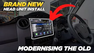 Making the Cruiser Modern! Aerpro 9 inch Wireless Carplay Head Unit @aerpro