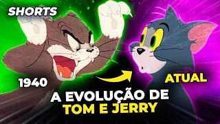 A EVOLUÇÃO DE TOM E JERRY #Shorts