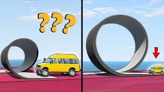 Vehicles VS Decreasing Loop in BeamNG.drive