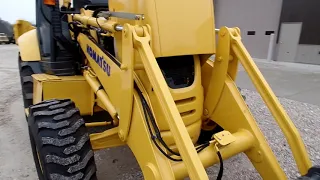 2010 Komatsu WB146-5 backhoe C&C Equipment