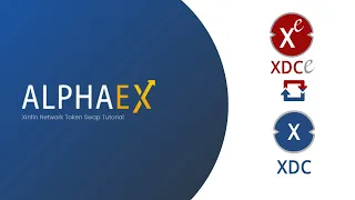 How To Swap XDCE To XDC On AlphaEx Tutorial (2020)
