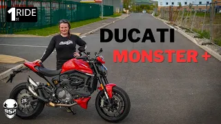 Ducati Monster + // the DUCATI for me? / Full review 4K
