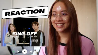 SING-OFF TIKTOK SONG PART 19 (we can't be friends), Reza Dermawangza VS Eca Aura | REACTION