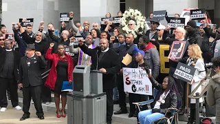 Community leaders decry police policies, voice support for AB 392