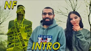 COUPLE STARTING THE NF JOURNEY!! 🗺 EXCITEMENT LEVEL 💯 | NF - Intro (REACTION in Arabic/English!!)