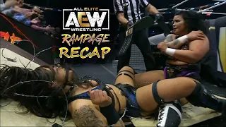 EXTREME WOMEN GO HARDCORE BARBED WIRE - AEW RAMPAGE RECAP MAY 1ST 2024 RESULTS