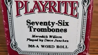 Seventy Six Trombones Piano Roll