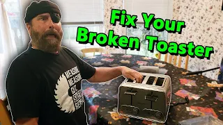 How To Fix Your Stuck or Broken Toaster - Easy Hack!