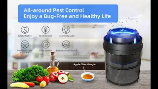 FLASHVIN Mosquito and Fruit Fly Trap