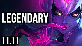 EVELYNN vs KHA'ZIX (JUNGLE) | 16/0/7, Legendary, 1700+ games, 1.9M mastery | EUW Master | v11.11