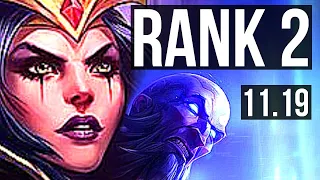 LEBLANC vs RYZE (MID) | Rank 2, Rank 1 LeBlanc, 7 solo kills, 16/3/6 | EUW Challenger | v11.19