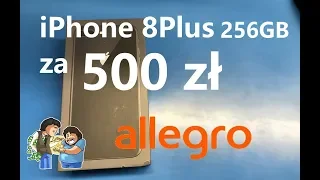 iPhone 8 Plus 256GB za 500 zł z allegro SZOK!